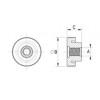 Knurled nut [073] (073050060002)
