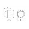 Decorative nut cap [130] (130008022003)